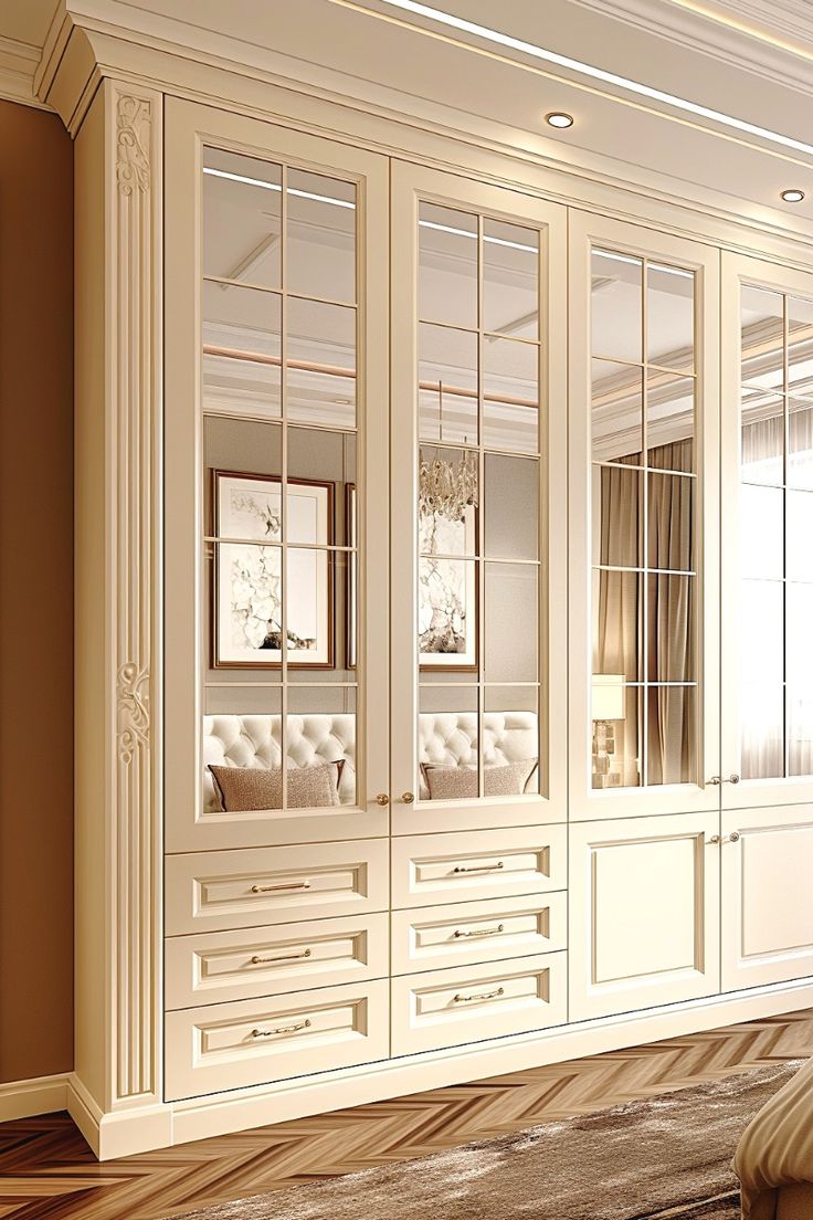 نمونه کمد دیواری کلاسیک 2