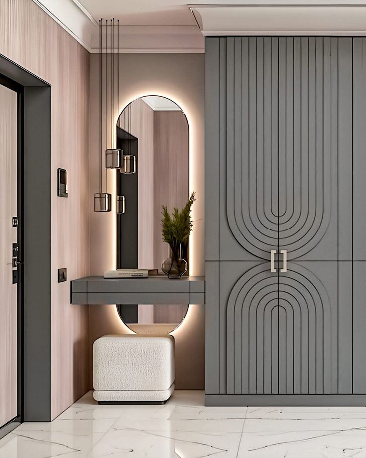 نمونه کمد دیواری نئوکلاسیک 3